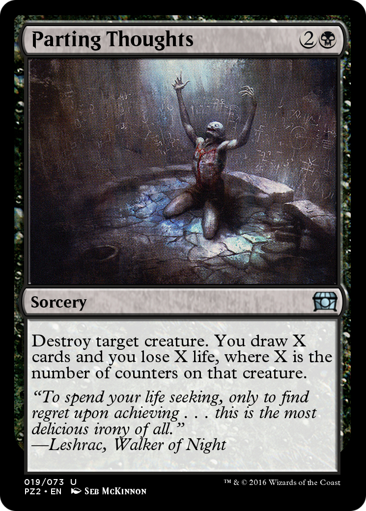 Parting Thoughts (PZ2-019) [Treasure Chest]
