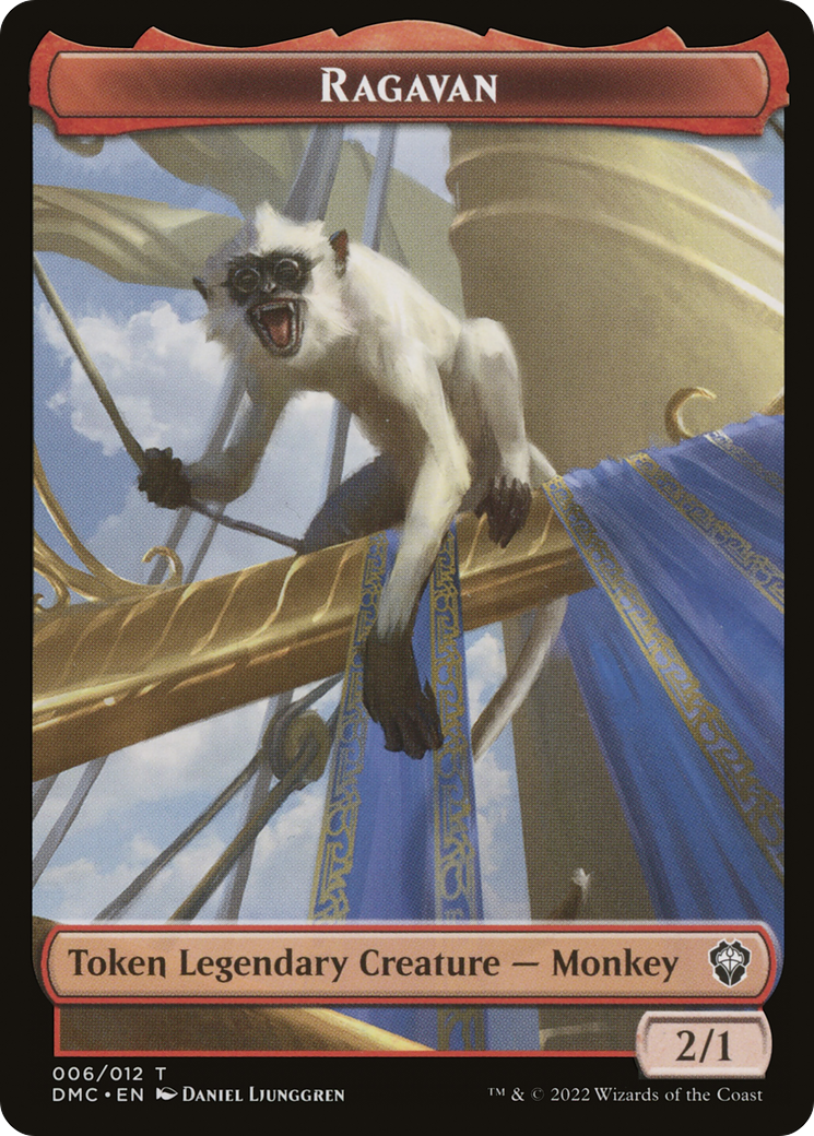 Ragavan (TDMC-006) [Dominaria United Commander Tokens]