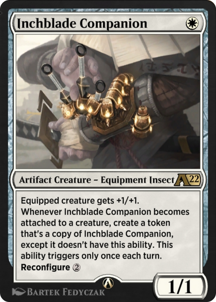 Inchblade Companion (YNEO-002) [Alchemy: Kamigawa]