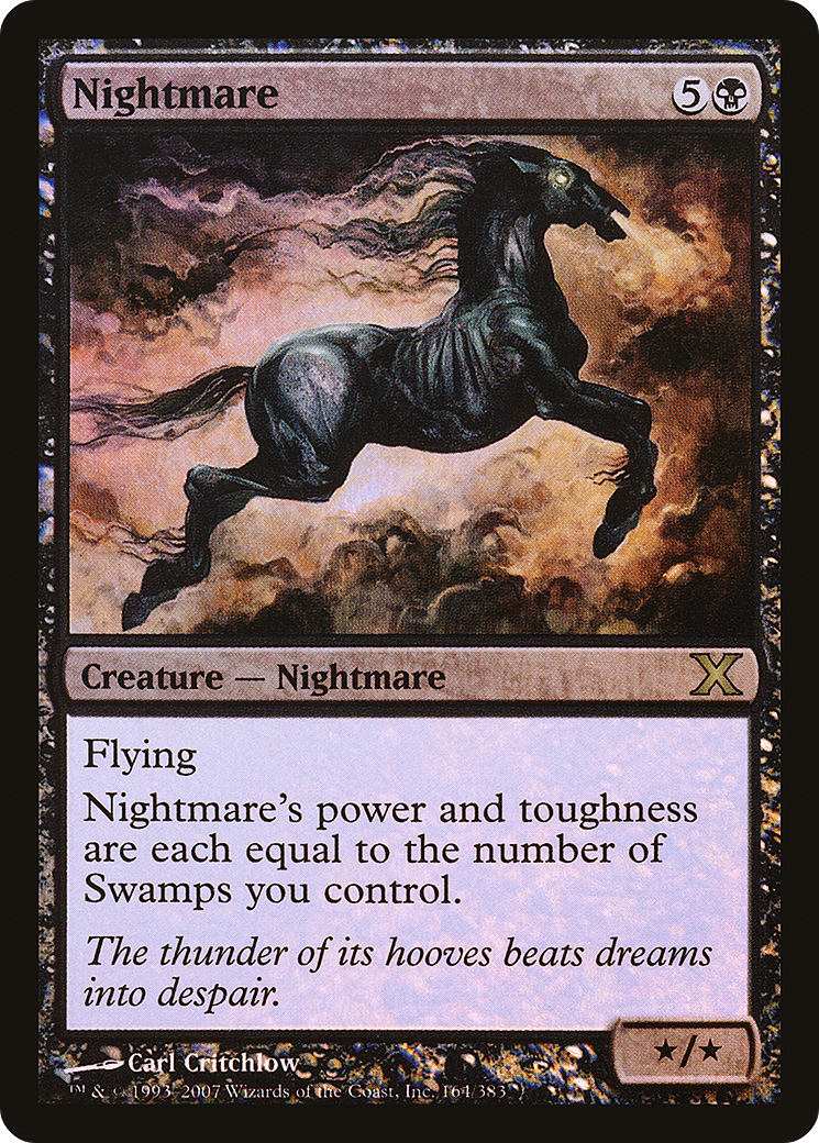 Nightmare (10E-164★) [Tenth Edition] Foil
