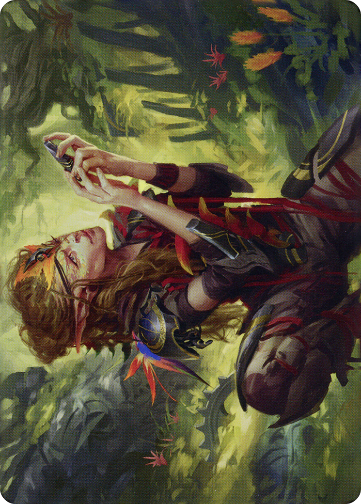 Meria, Scholar of Antiquity // Meria, Scholar of Antiquity (ADMU-050) (Borderless) [Dominaria United Art Series] Foil