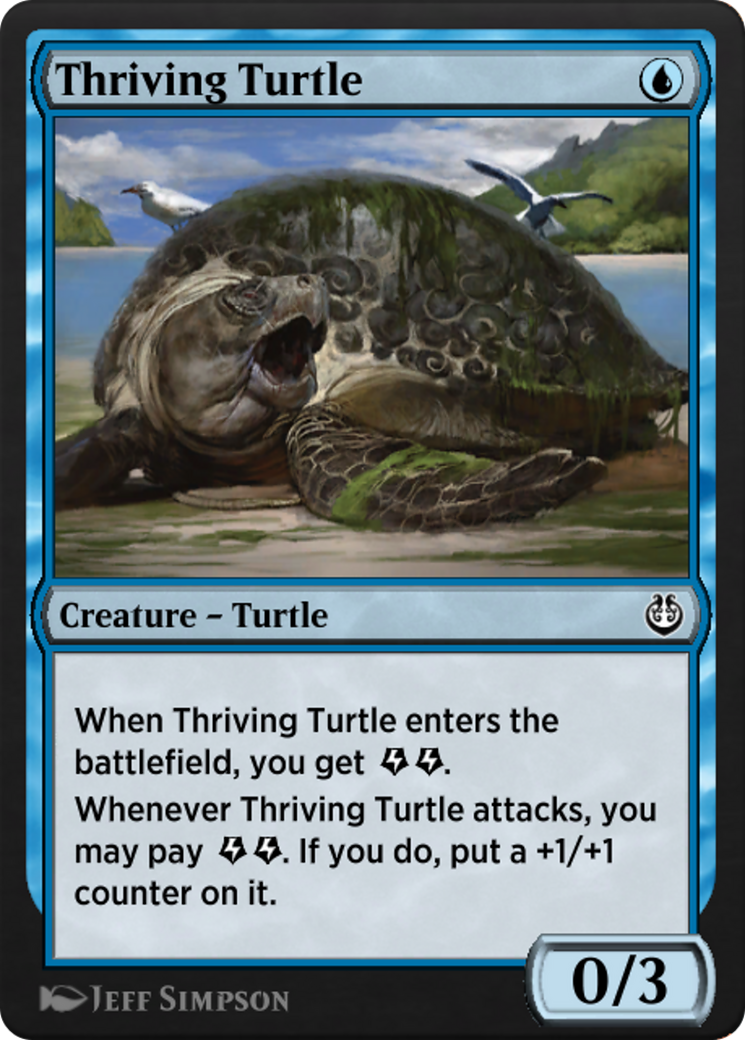 Thriving Turtle (KLR-069) [Kaladesh Remastered]