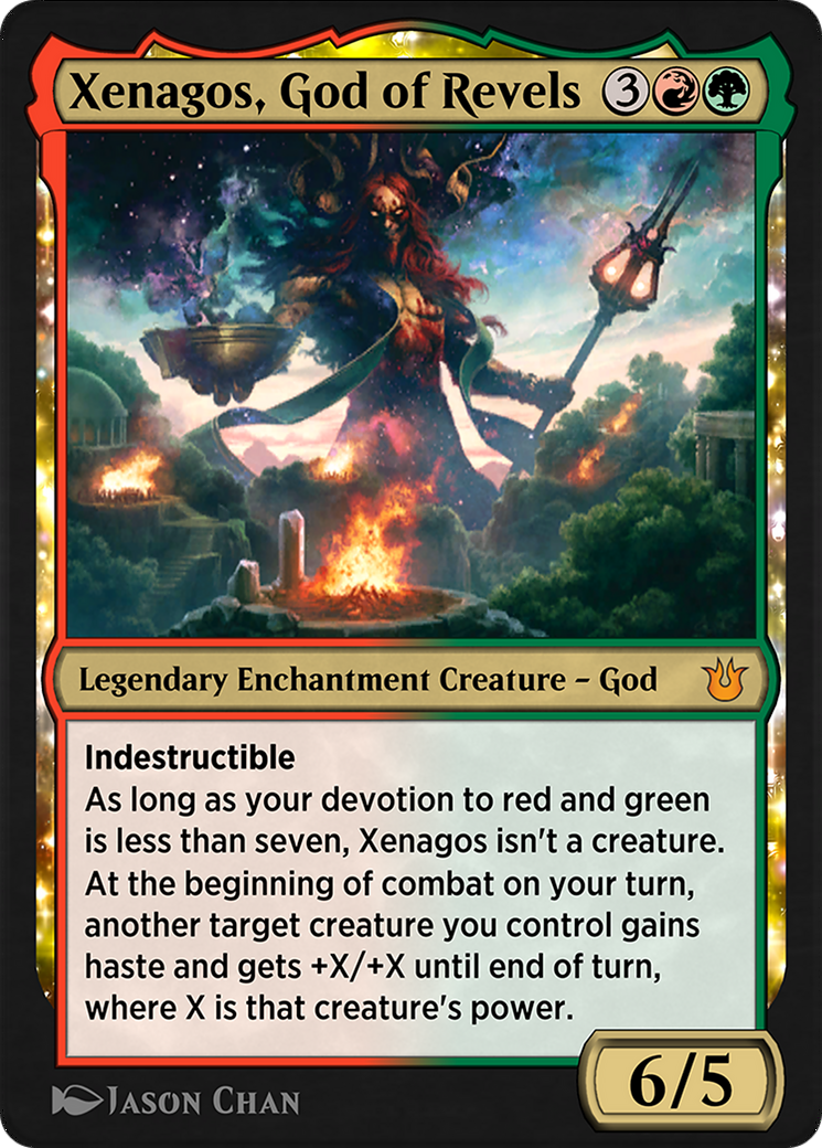 Xenagos, God of Revels (EA3-018) [Explorer Anthology 3]