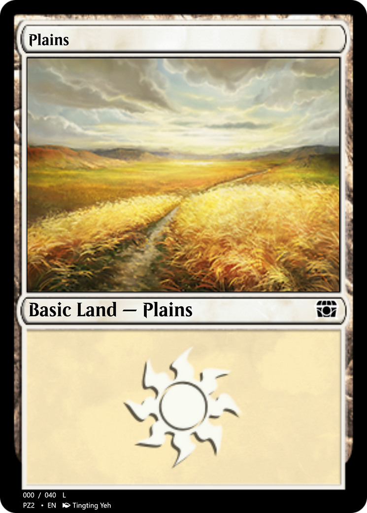 Plains (PZ2-70801) [Treasure Chest] Foil