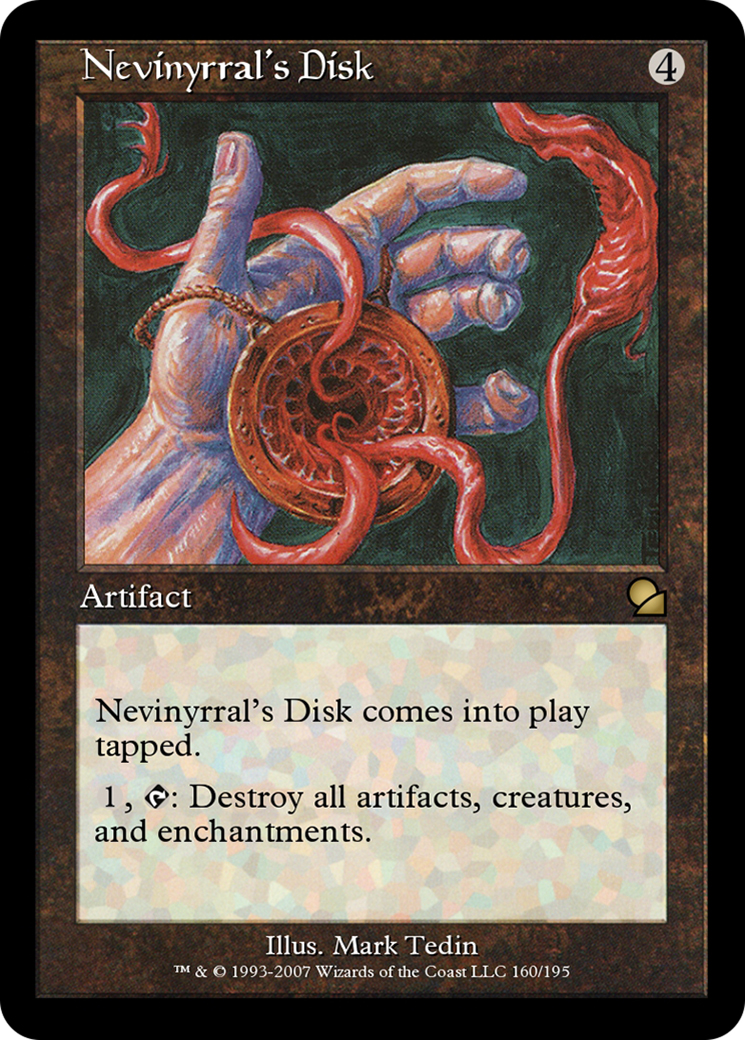 Nevinyrral's Disk (ME1-160) [Masters Edition] Foil