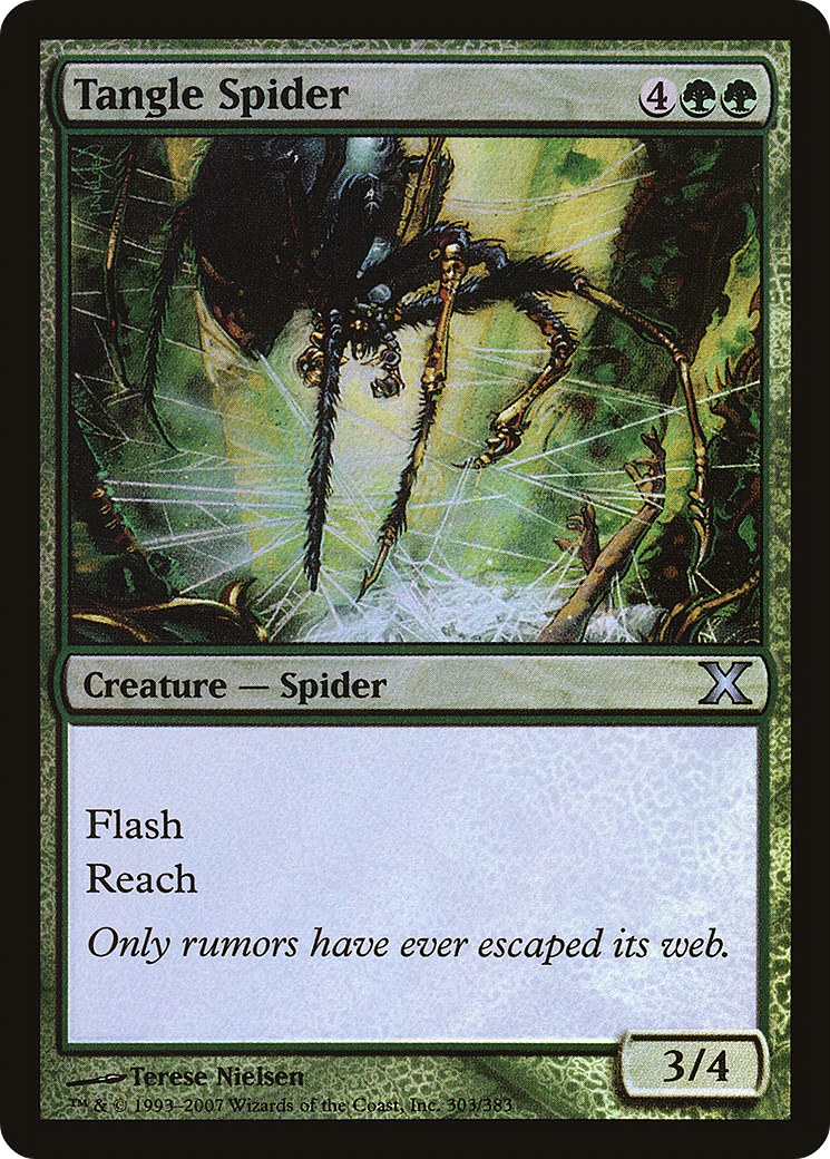 Tangle Spider (10E-303★) [Tenth Edition] Foil