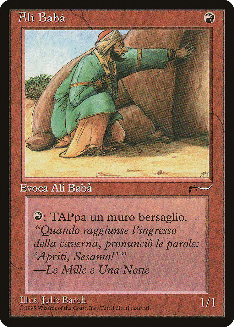 Ali Baba (Italian) (REN-071) [Rinascimento]