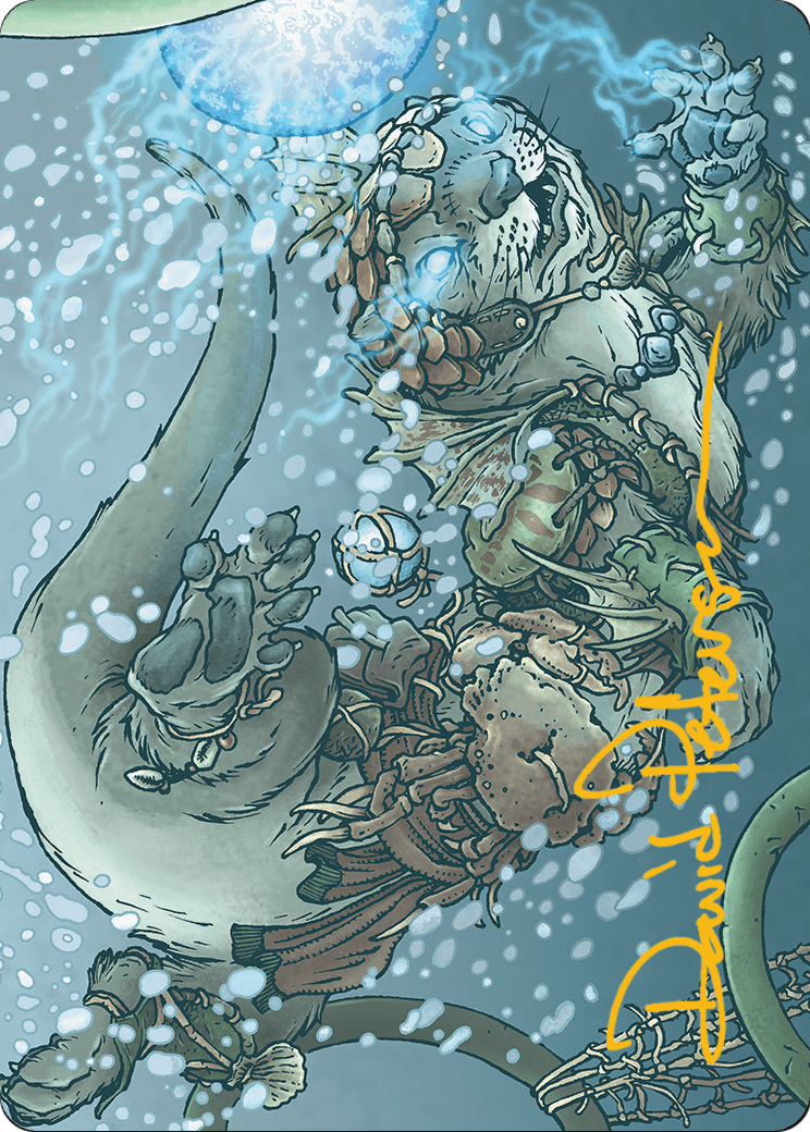 Kitsa, Otterball Elite // Kitsa, Otterball Elite (ABLB-042) (Borderless) [Bloomburrow Art Series]