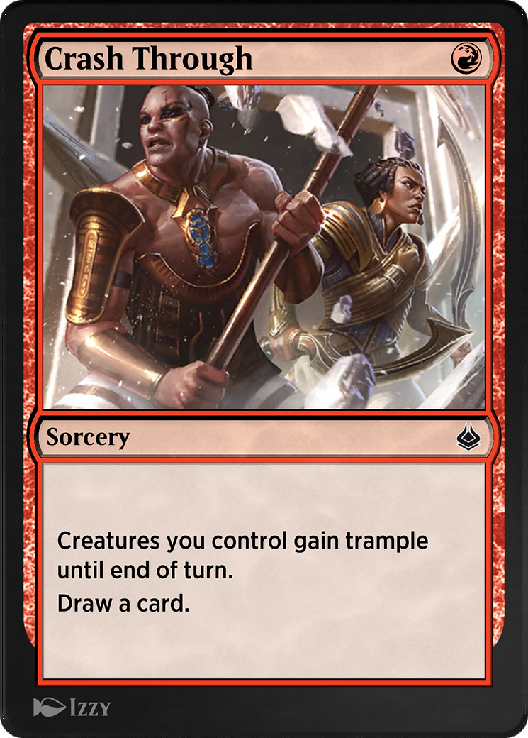 Crash Through (AKR-149) [Amonkhet Remastered]