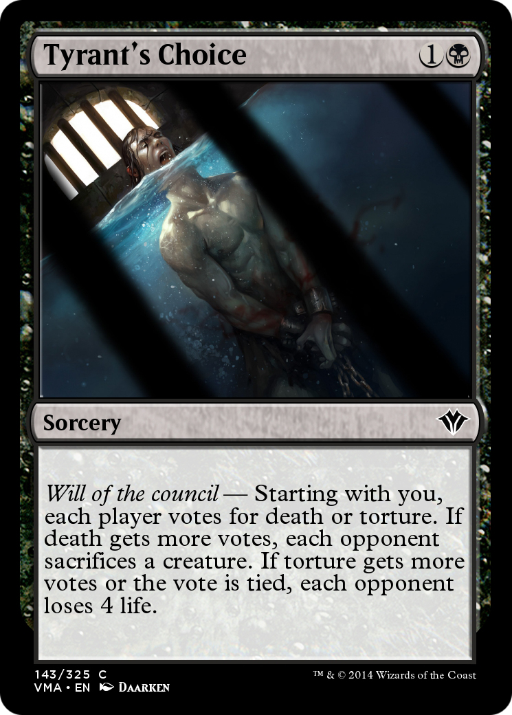 Tyrant's Choice (VMA-143) [Vintage Masters] Foil