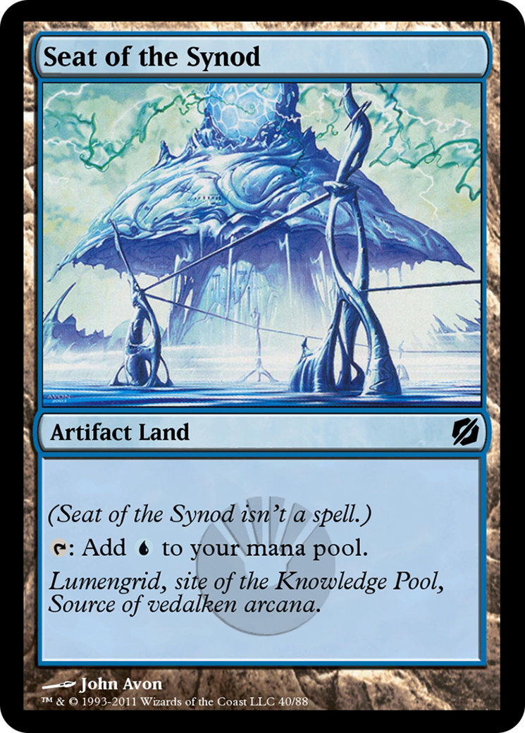 Seat of the Synod (TD2-040) [Duel Decks: Mirrodin Pure vs. New Phyrexia]