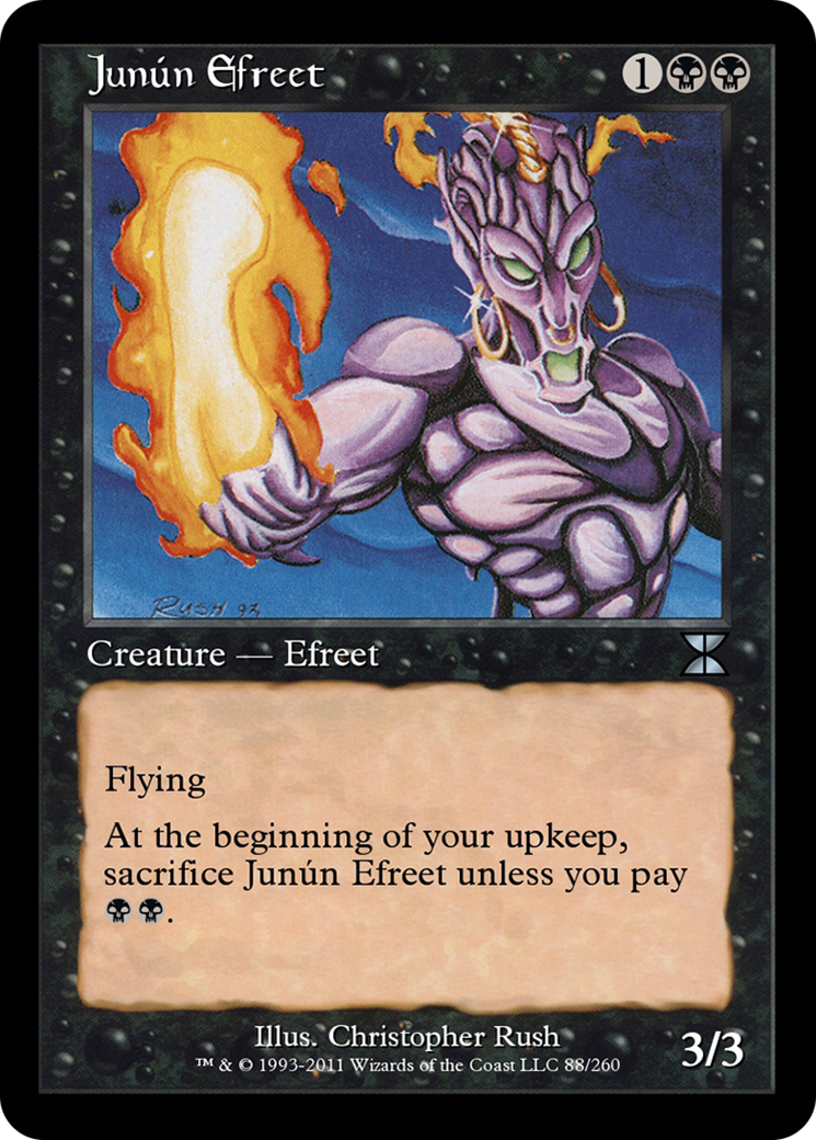 Junún Efreet (ME4-088) [Masters Edition IV] Foil