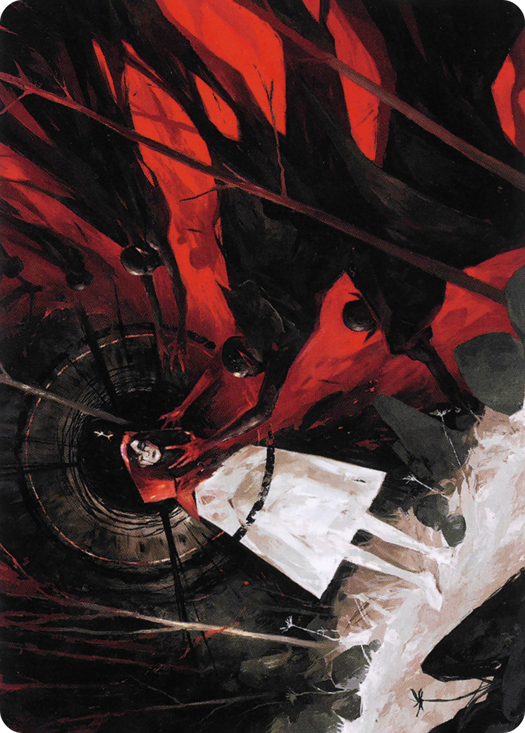 Curse of Hospitality // Curse of Hospitality (AVOW-041) (Borderless) [Crimson Vow Art Series] Foil
