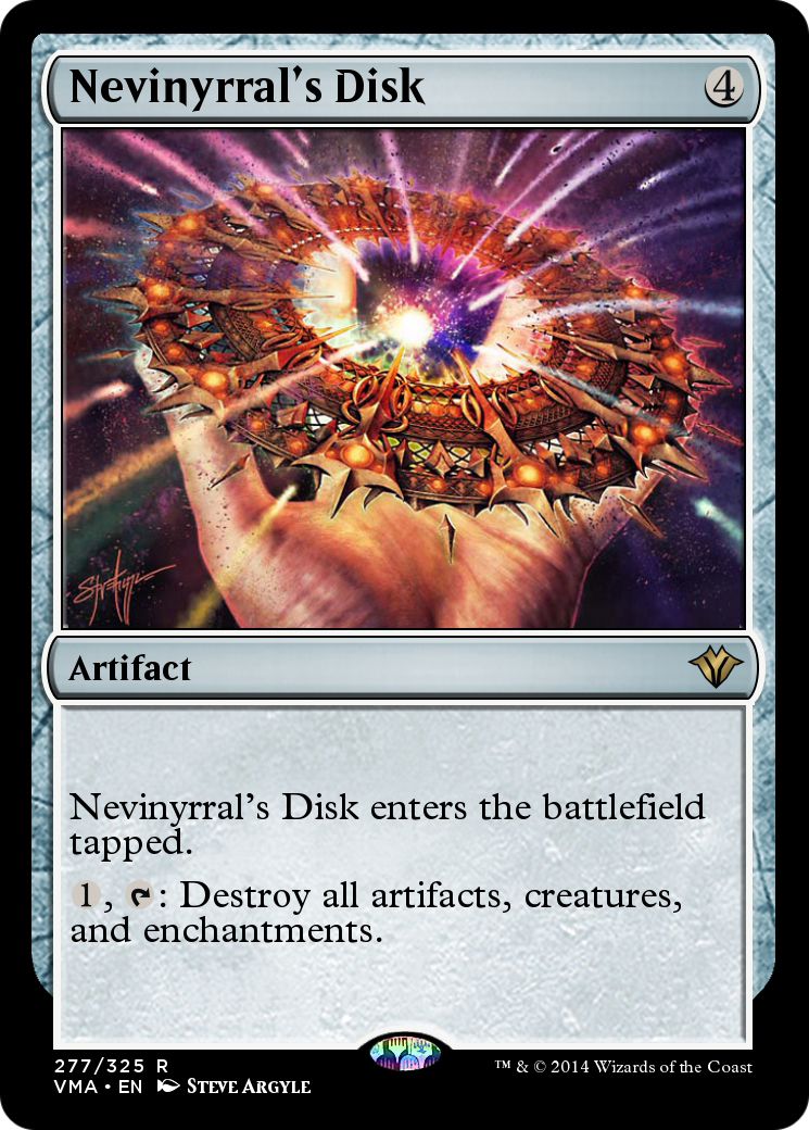 Nevinyrral's Disk (VMA-277) [Vintage Masters]