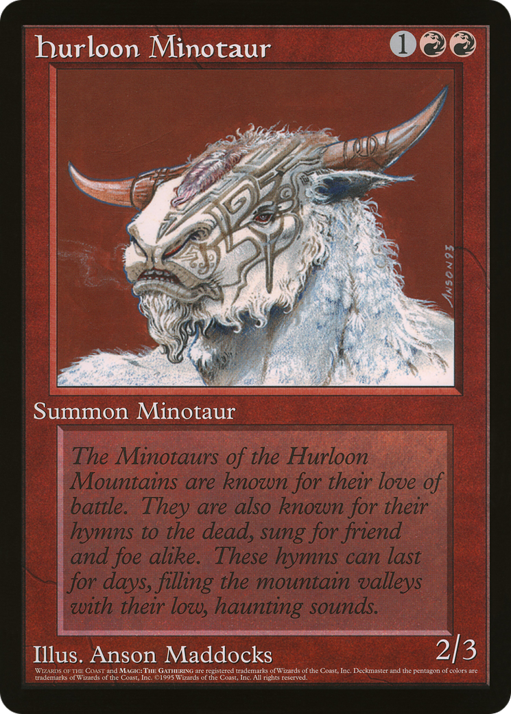 Hurloon Minotaur (O90P-006) [Oversized 90's Promos]