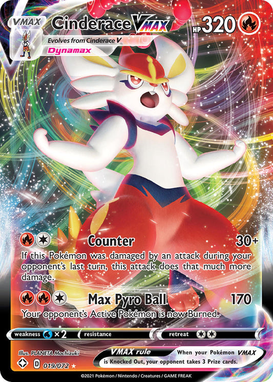 Pyrobut VMAX (019/072) [Épée et Bouclier : Destinées Radieuses]
