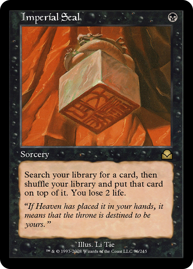 Imperial Seal (ME2-096) [Masters Edition II] Foil