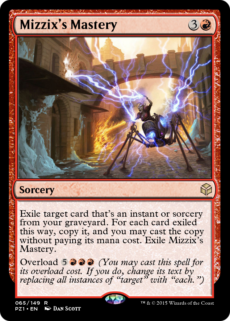 Mizzix's Mastery (PZ1-065) [Legendary Cube Prize Pack] Foil