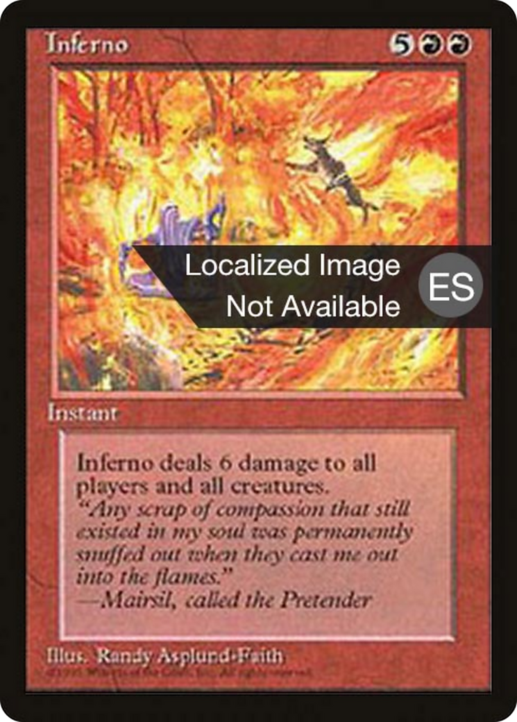 Inferno [Fourth Edition Foreign Black Border]