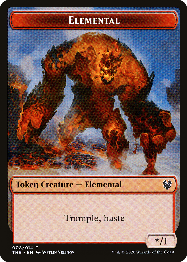 Elemental (TTHB-008) [Theros Beyond Death Tokens]