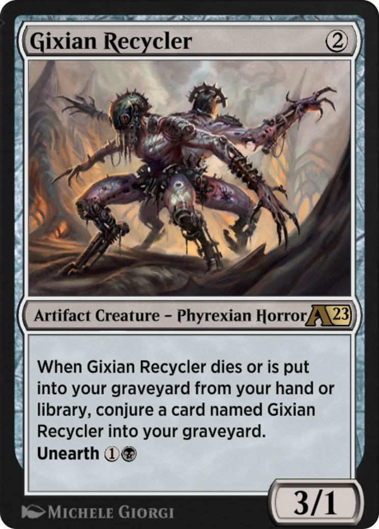 Gixian Recycler (YBRO-027) [Alchemy: The Brothers' War]