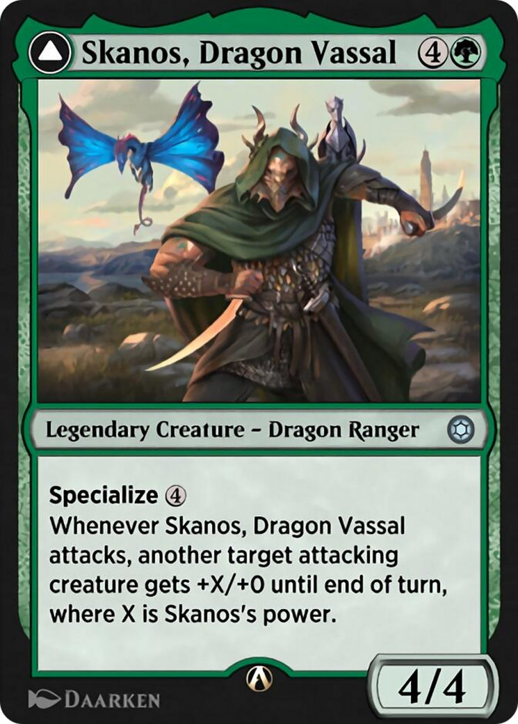 Skanos, Dragon Vassal (HBG-018) [Alchemy Horizons: Baldur's Gate]