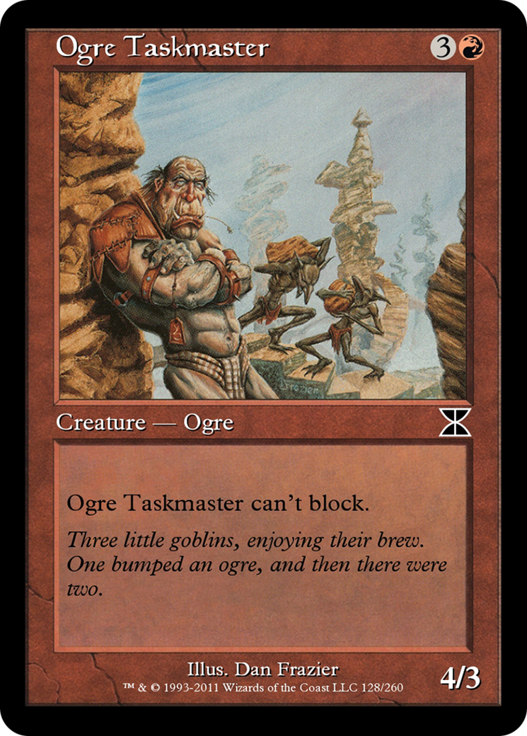 Ogre Taskmaster (ME4-128) [Masters Edition IV]