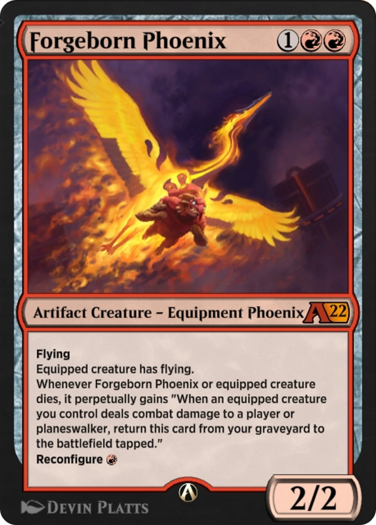 Forgeborn Phoenix (YNEO-023) [Alchemy: Kamigawa]