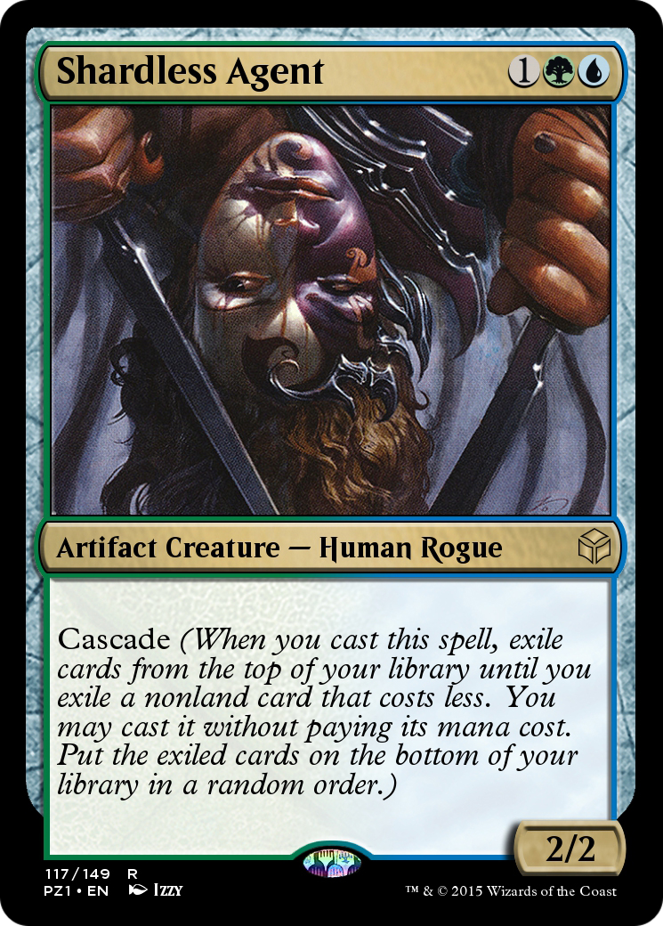 Shardless Agent (PZ1-117) [Legendary Cube Prize Pack]