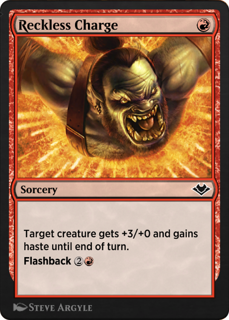 Reckless Charge (J21-500) [Jumpstart: Historic Horizons]