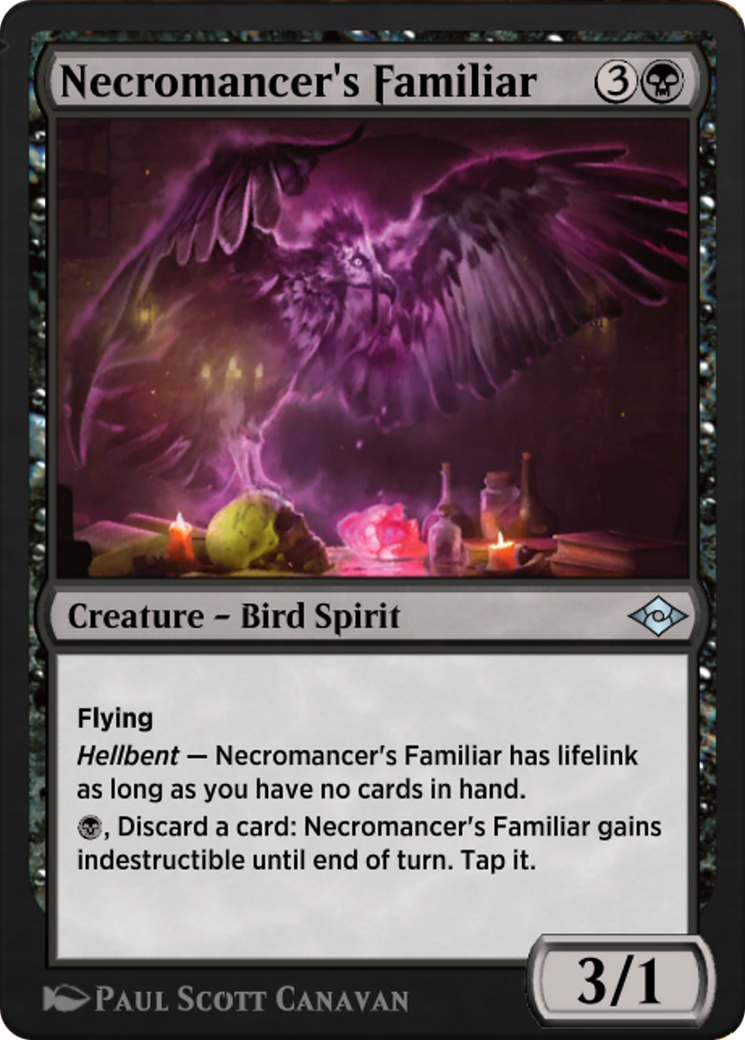 Necromancer's Familiar (J21-364) [Jumpstart: Historic Horizons]