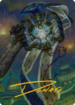 The Aetherspark Art Card (Gold-Stamped Signature) (AADFT-029) [Art Series: Aetherdrift]