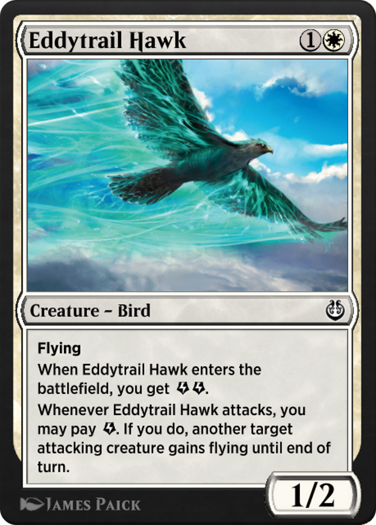 Eddytrail Hawk (KLR-016) [Kaladesh Remastered]