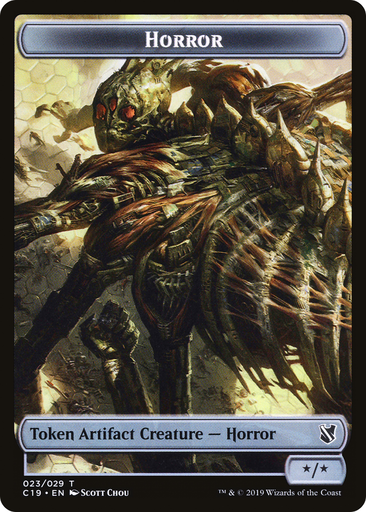 Horror (TC19-023) [Commander 2019 Tokens]