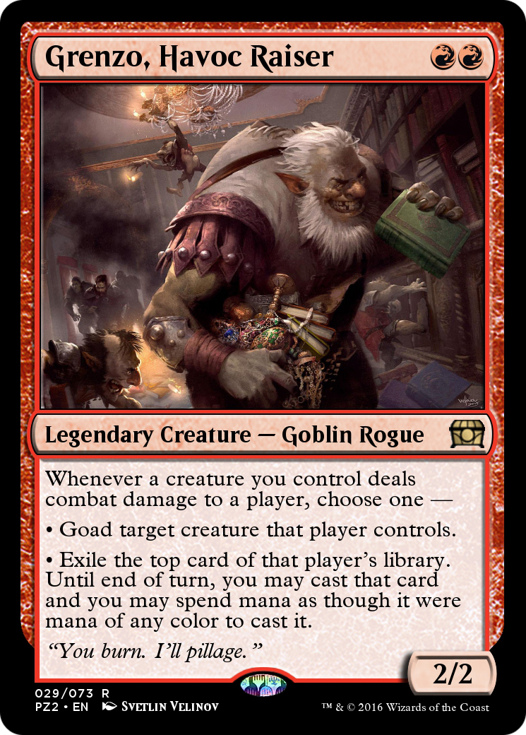Grenzo, Havoc Raiser (PZ2-029) [Treasure Chest]