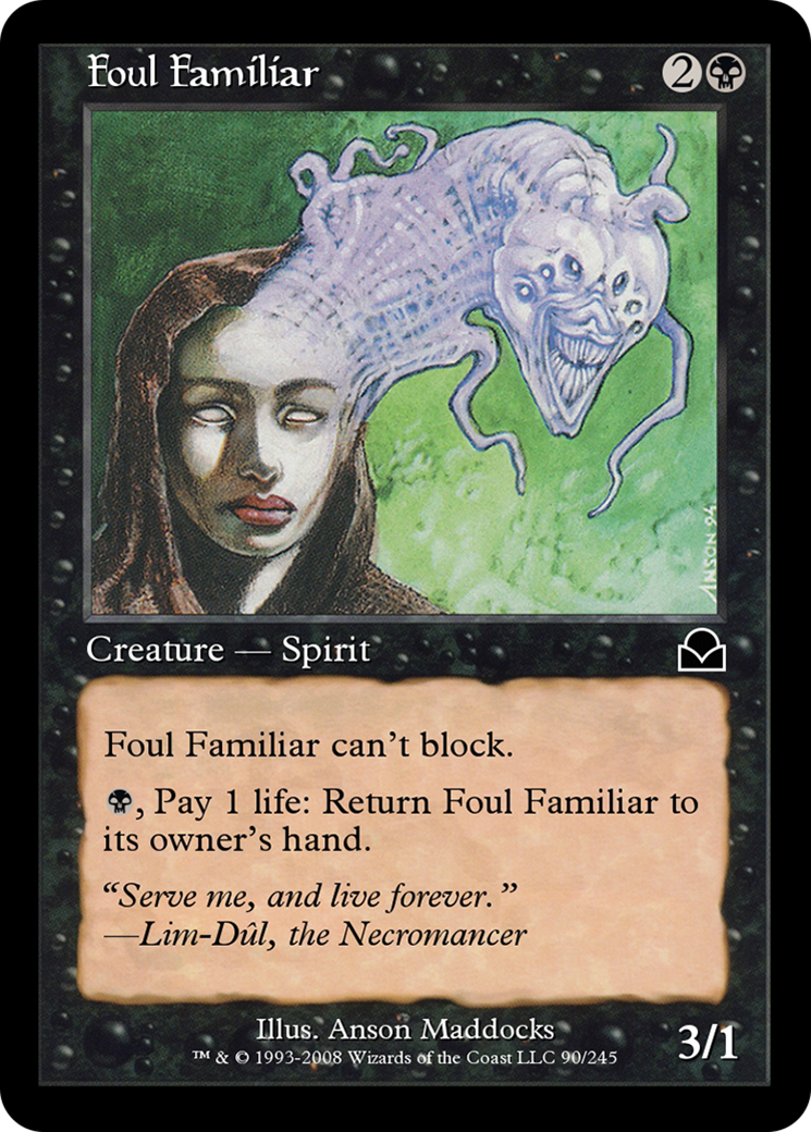 Foul Familiar (ME2-090) [Masters Edition II]