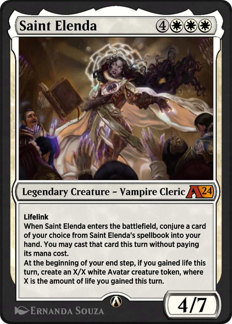Saint Elenda (YOTJ-004) [Alchemy: Outlaws of Thunder Junction]