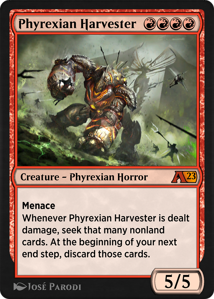 Phyrexian Harvester (YONE-013) [Alchemy: Phyrexia]