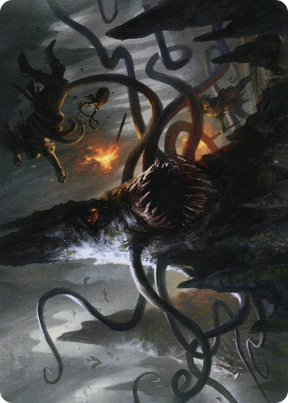 Lurking Roper // Roper (AAFR-025) (Borderless) [Adventures in the Forgotten Realms Art Series] Foil