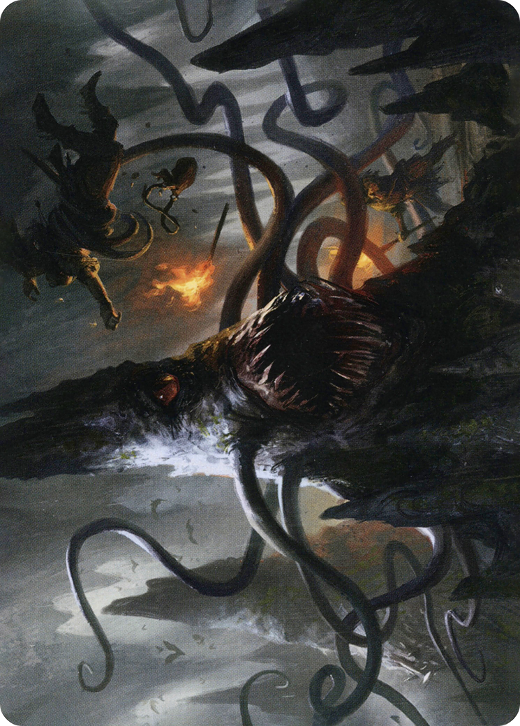 Lurking Roper // Roper (AAFR-025) (Borderless) [Adventures in the Forgotten Realms Art Series]
