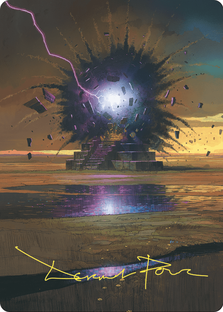 Return to Dust // Return to Dust (ACMM-034) (Borderless) [Commander Masters Art Series] Foil
