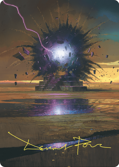 Return to Dust // Return to Dust (ACMM-034) (Borderless) [Commander Masters Art Series] Foil