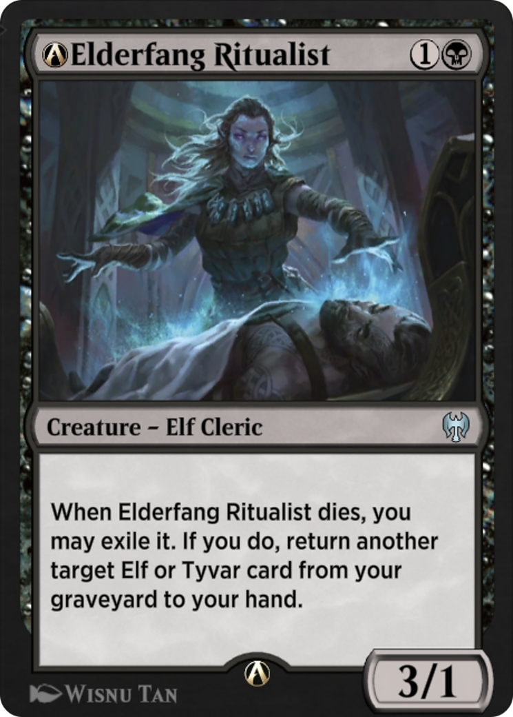 A-Elderfang Ritualist (KHM-A-385) [Kaldheim]