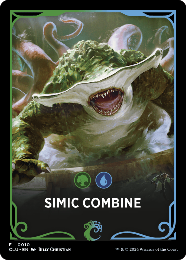 Simic Combine (FCLU-010) [Ravnica: Clue Edition Front Cards]