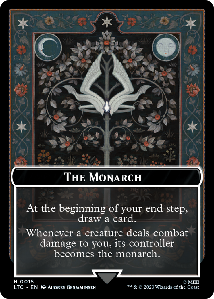 The Monarch (TLTC-015) [Tales of Middle-earth Commander Tokens]
