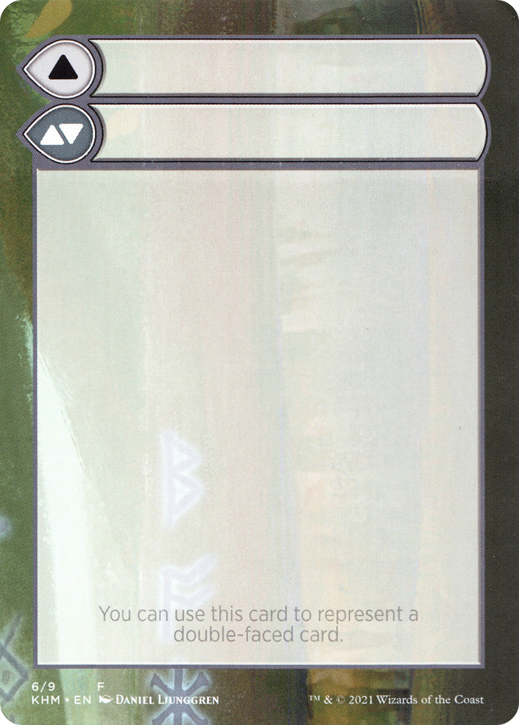 Double-Faced Substitute Card (SKHM-006) (Borderless) [Kaldheim Substitute Cards]
