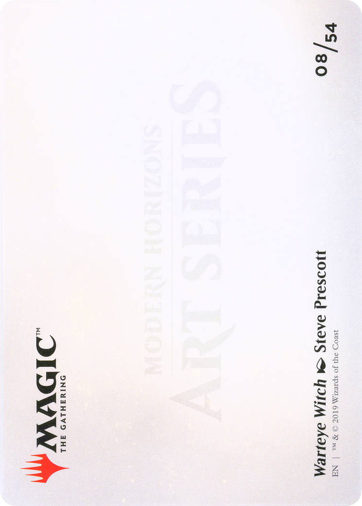 Warteye Witch // Warteye Witch (AMH1-008) (Borderless) [Modern Horizons Art Series]