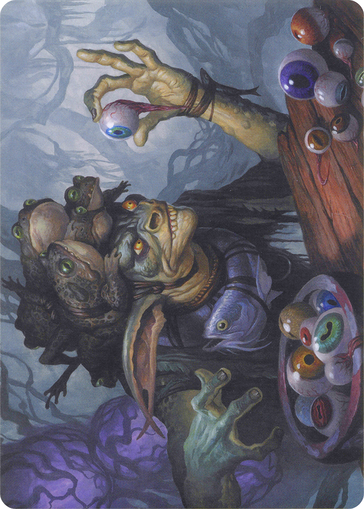 Warteye Witch // Warteye Witch (AMH1-008) (Borderless) [Modern Horizons Art Series]