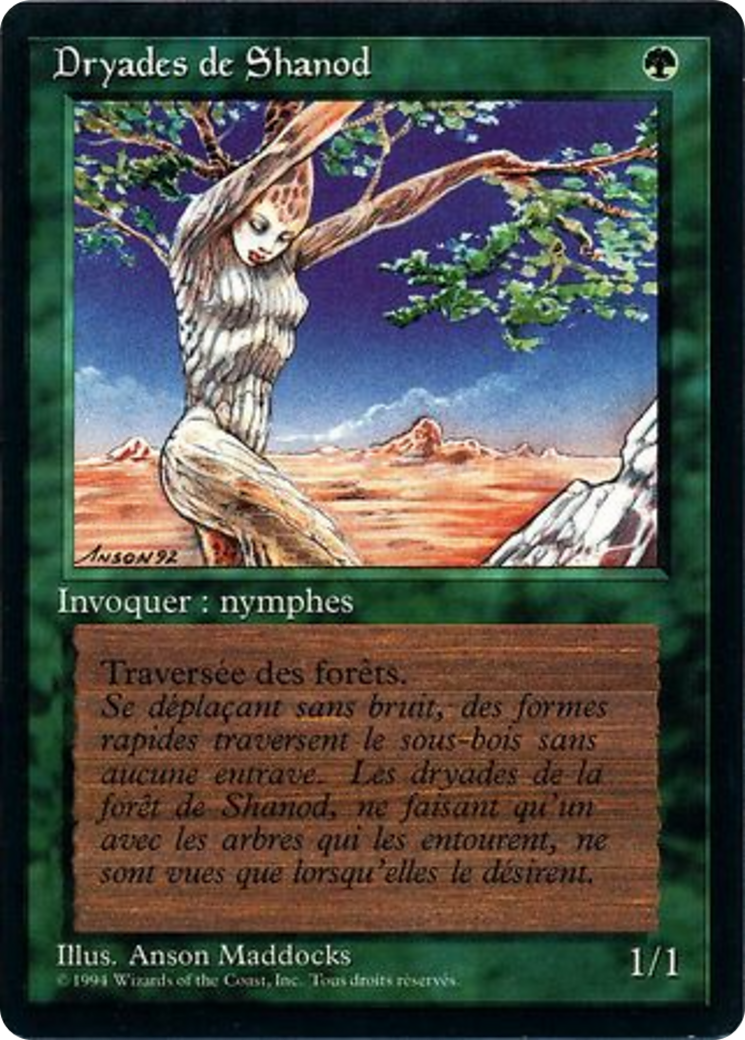 Shanodin Dryads (FBB-216) [Foreign Black Border]