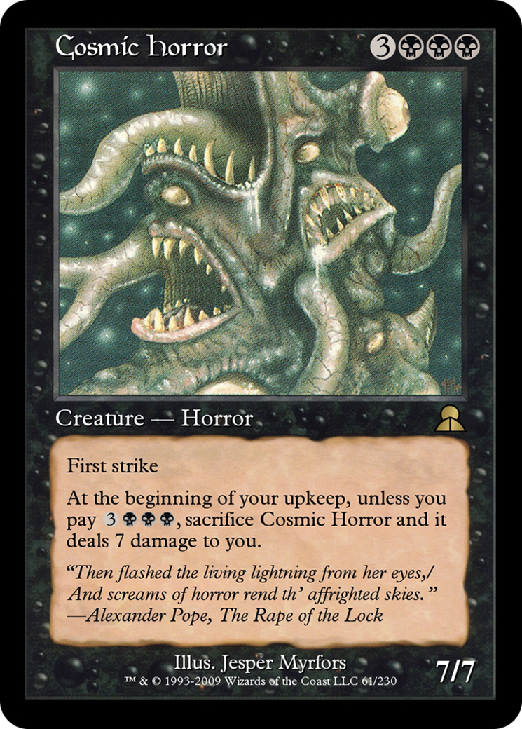 Cosmic Horror (ME3-061) [Masters Edition III] Foil